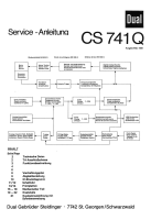 Dual CS-741-Q-Service-Manual 